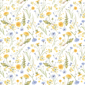 Løvetann i blomstereng jersey