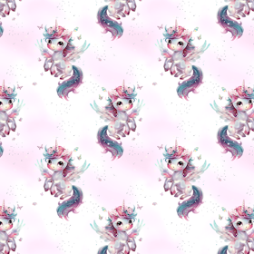 Glittery unicorn jersey