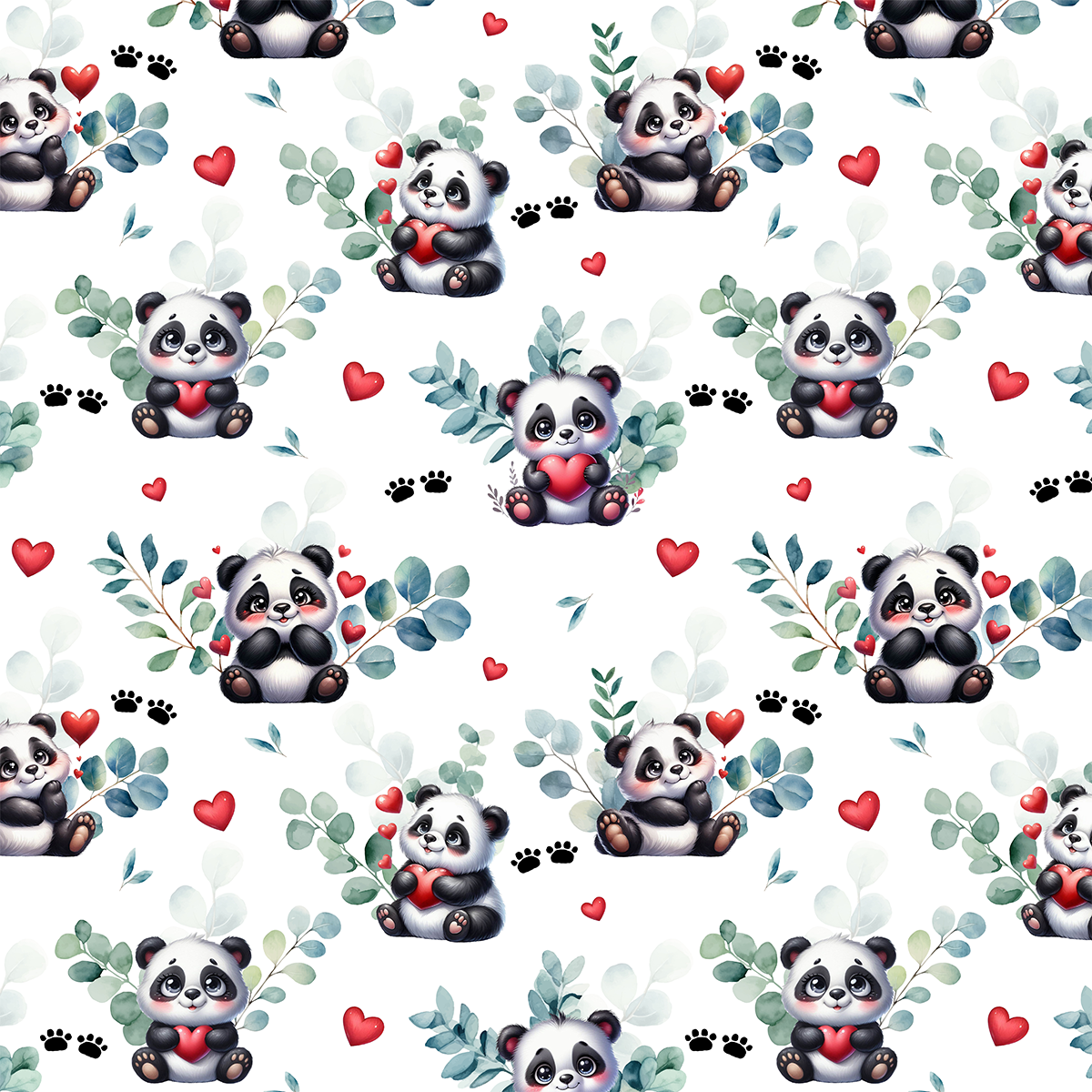 Panda love jersey