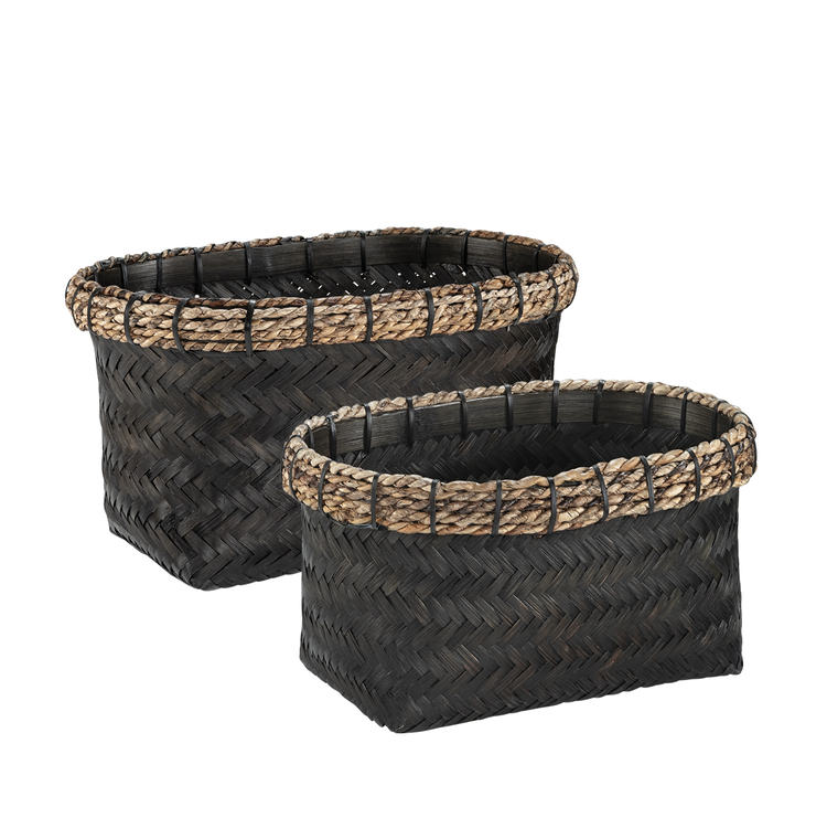 DAVAO 2-set Rectangular basket, Artwood