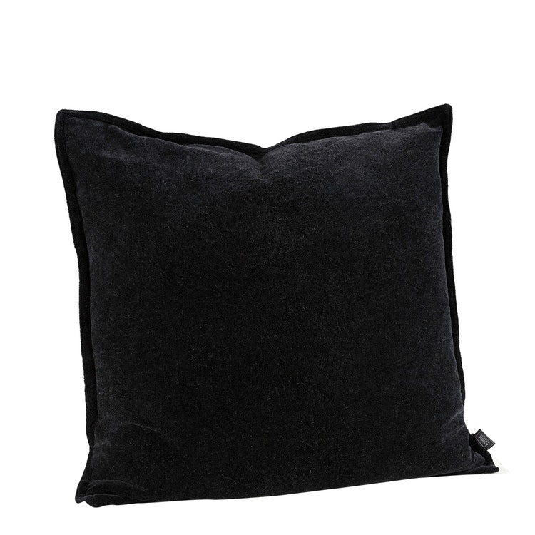 KELLY PLAIN BLACK Cushioncover, Artwood