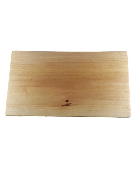 Björkskärbräda med naturliga kanter 36x20 cm