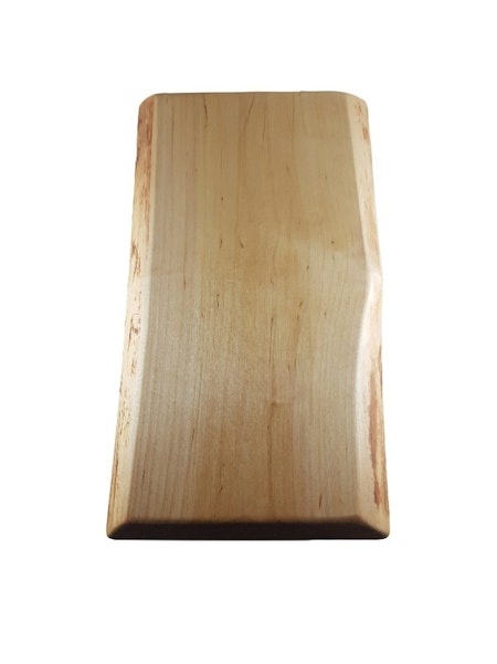 Björkskärbräda med naturliga kanter 36x20 cm