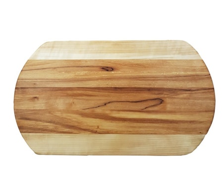 Stavlimmad skärbräda björk/asp 40x22 cm