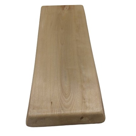 Liten björkskärbräda med naturliga kanter 35x13 cm