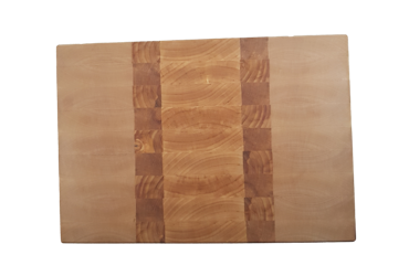 Klassisk ändträskärbräda av björk 36x25cm