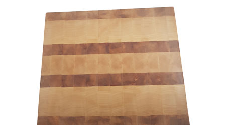 Ändträskärbräda med vinklade kortsidor 35x30cm