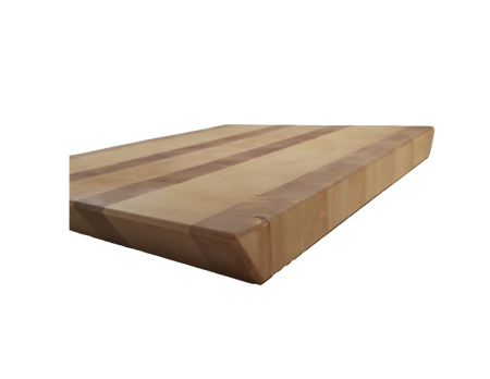 Ändträskärbräda med vinklade kortsidor 35x30cm