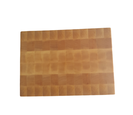 Klassisk ändträskärbräda med infrästa handtag 41x28cm