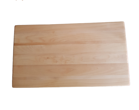 Stor stavlimmad björkskärbräda 61x33 cm