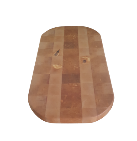 Ändträskärbräda med rundade hörn 49x29cm