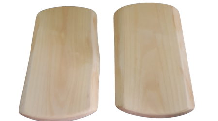 Fina smörgåsbrickor av björk 21x12 cm, Säljes i 2-pack
