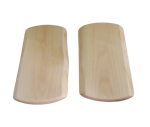 Handgjorda smörgåsbrickor av trä