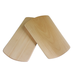 2-pack smörgåsbrickor handgjorda av björk 24x12 cm