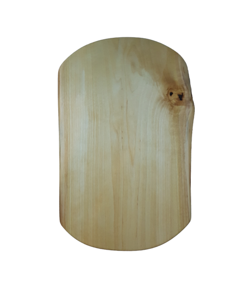 Naturligt serveringsfat/skärbräda i björk 39x24 cm