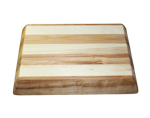 Randig träskärbräda tillverkad i Hälsingland