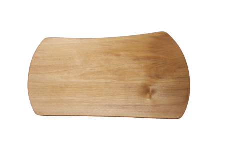 Naturligt serveringsfat i björk 29x15 cm