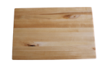 Stavlimmad björkskärbräda med vinklade kanter 37x24 cm