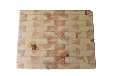 Slaktarblock av furu 39x31x7cm