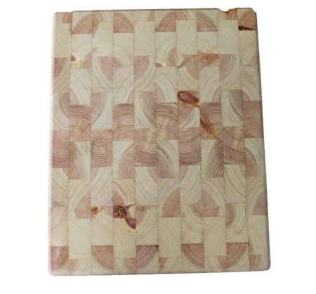 Slaktarblock av furu 39x31x7cm