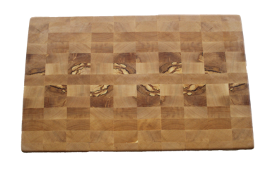 Skärbräda tillverkad av ändträ från björk 43x27cm
