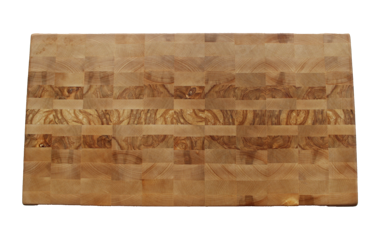 Lång skärbräda tillverkad av ändträ från björk 49x26 cm