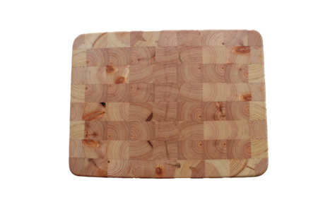 Klassisk ändträskärbräda av furu 36x27x5cm