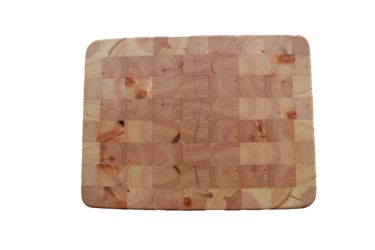 Klassisk ändträskärbräda av furu 36x27x5cm