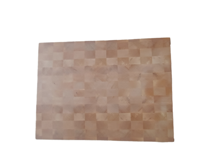 Ändträskärbräda tillverkad av björk med vinklade kanter 39x29cm