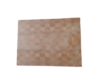 Ändträskärbräda tillverkad av björk med vinklade kanter 39x29cm