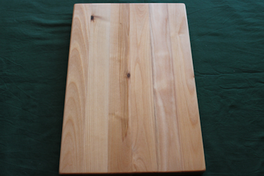Vacker stavlimmad björkskärbräda  39x26 cm