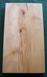 Klassisk massiv skärbräda av björk 46x26 cm