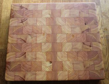 Slaktarblock av furu 39x34x6cm