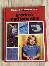 Brodera med symaskin