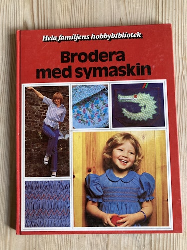 Brodera med symaskin