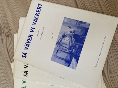 Vävkurs på 8 häftenav Anna-Maria Ryd