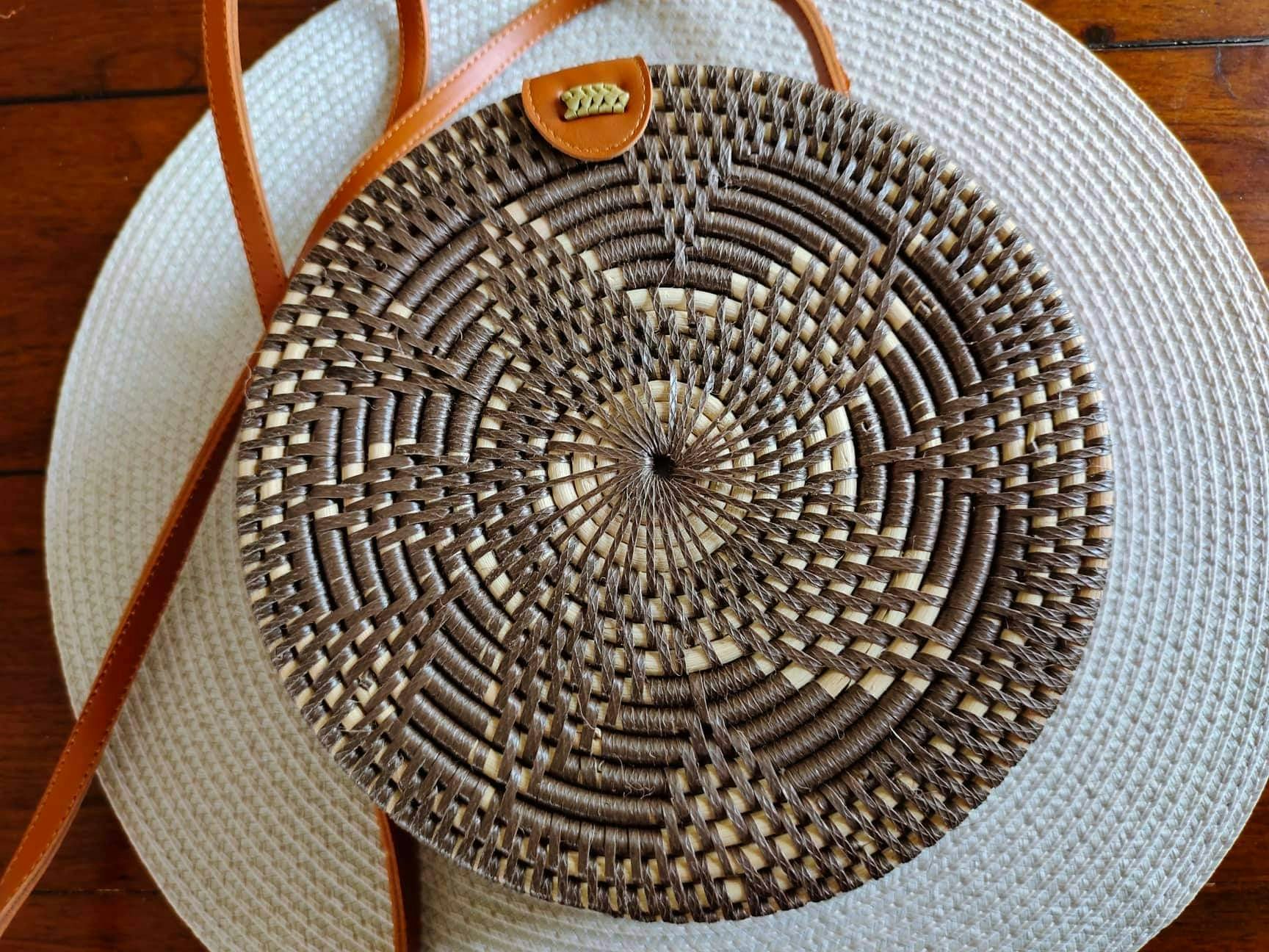 Rattan Bag brown