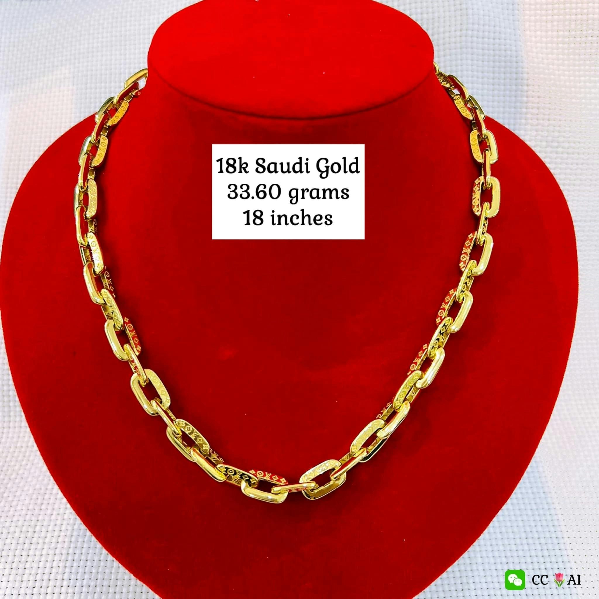 Necklace/Halsband 18karat