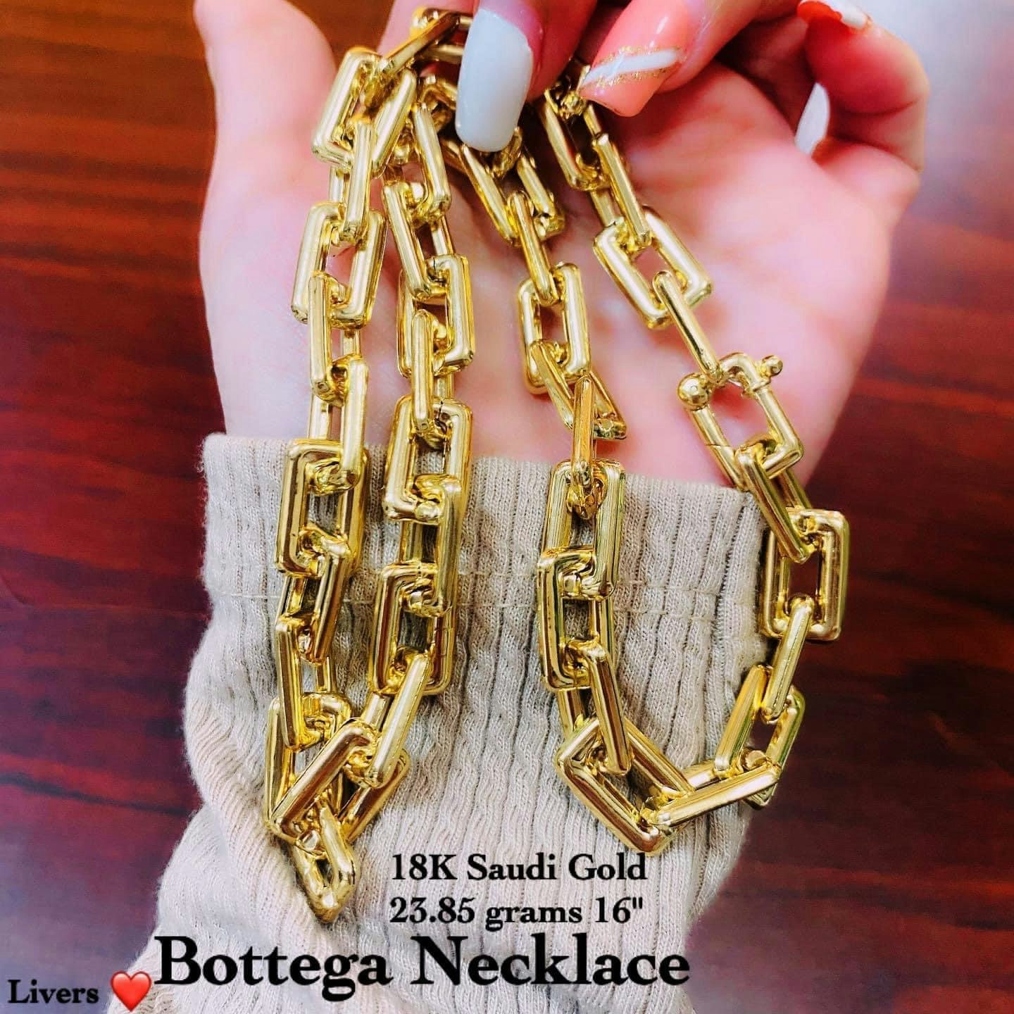 Bottega Necklace/Halsband 18karat