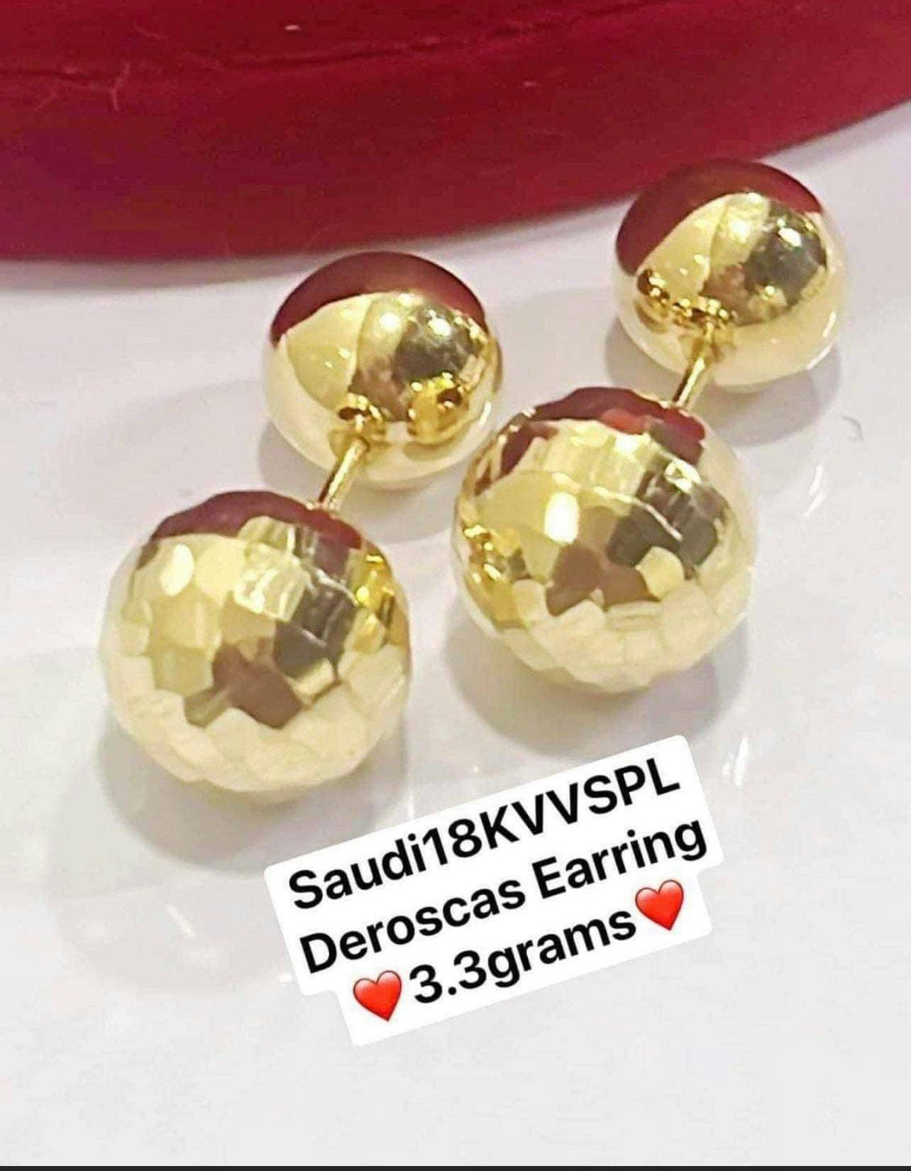 Earrings/Örhänge 18karat