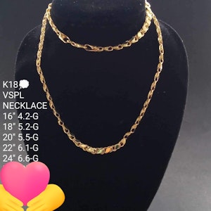 Necklace/Halsband 18karat