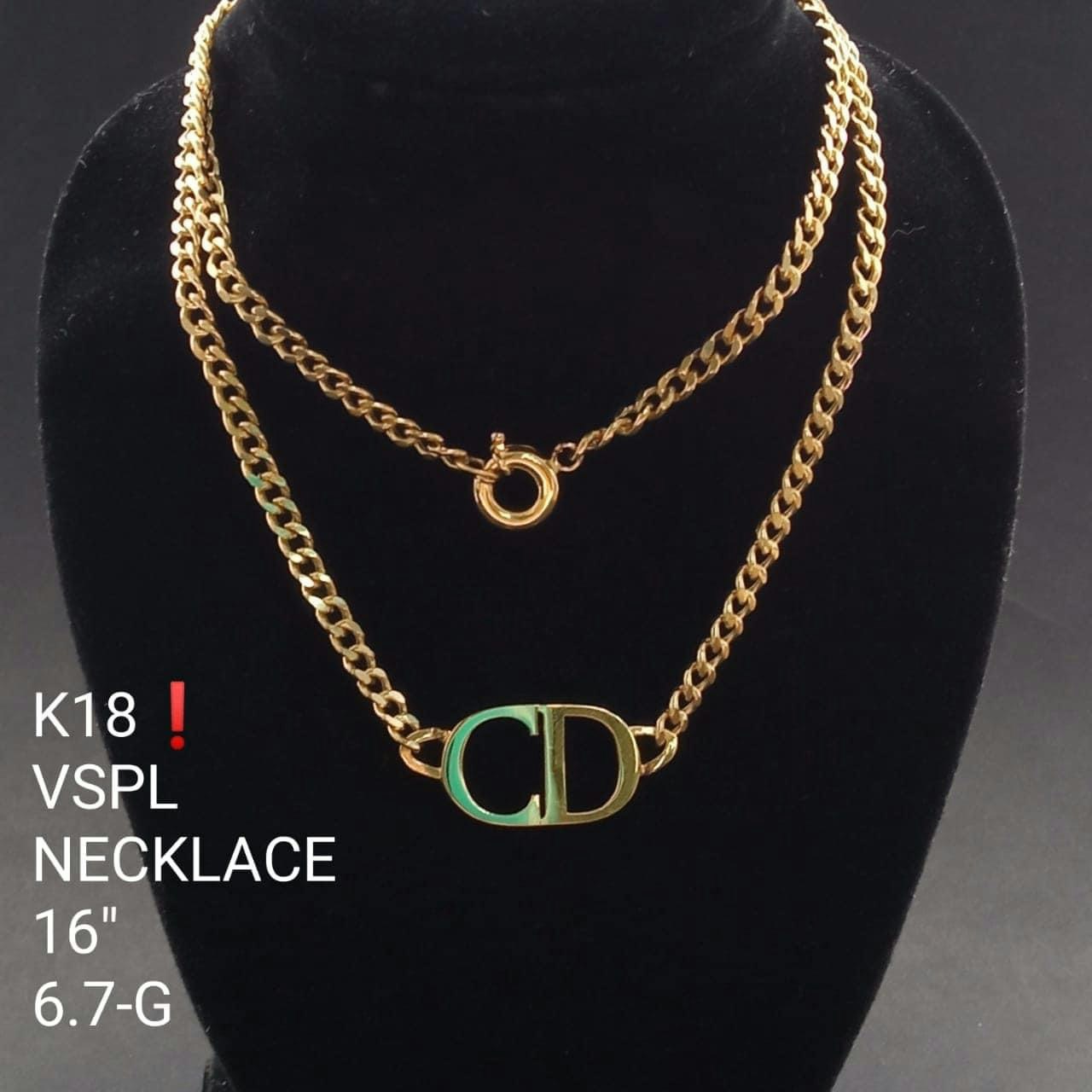 Center Necklace/Halsband 18karat