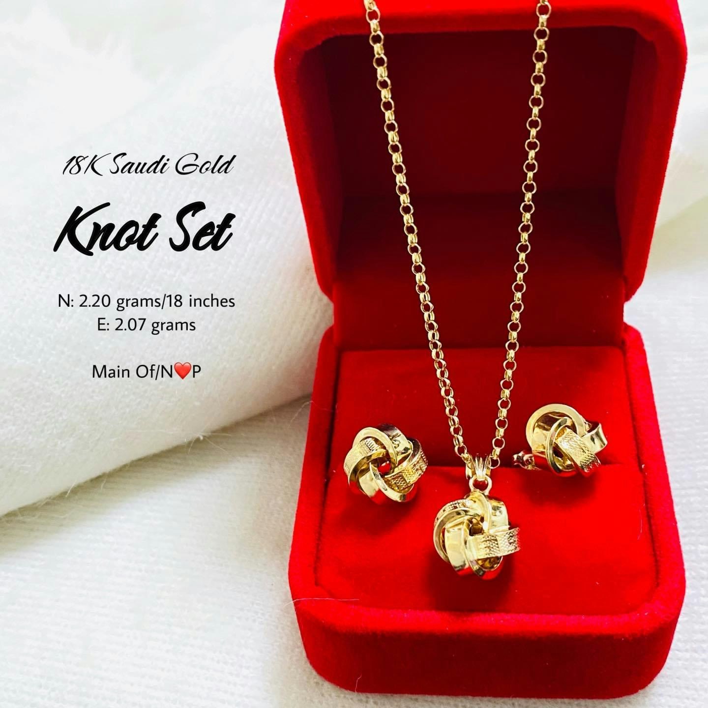 KNOT SET 18karat