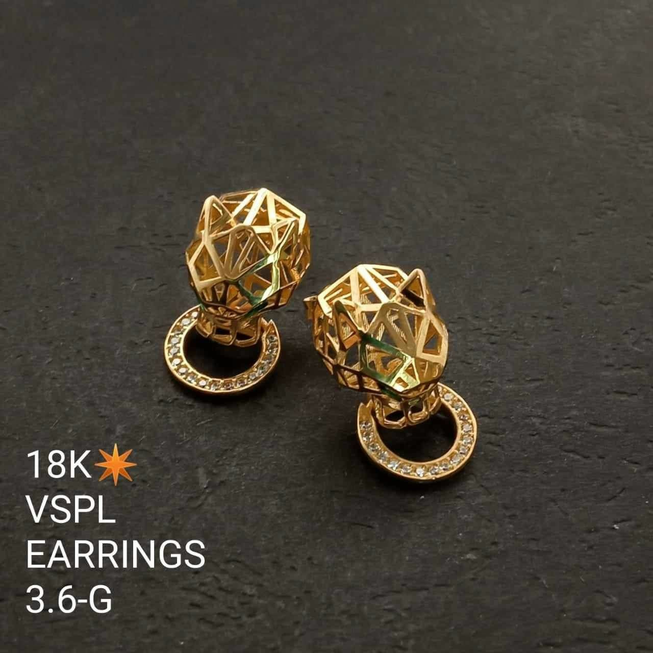 Earrings/Örhänge 18karat