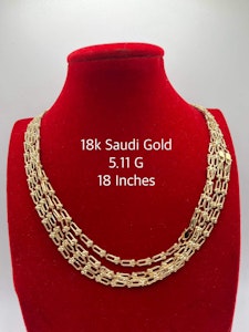 Necklace/Halsband 18karat