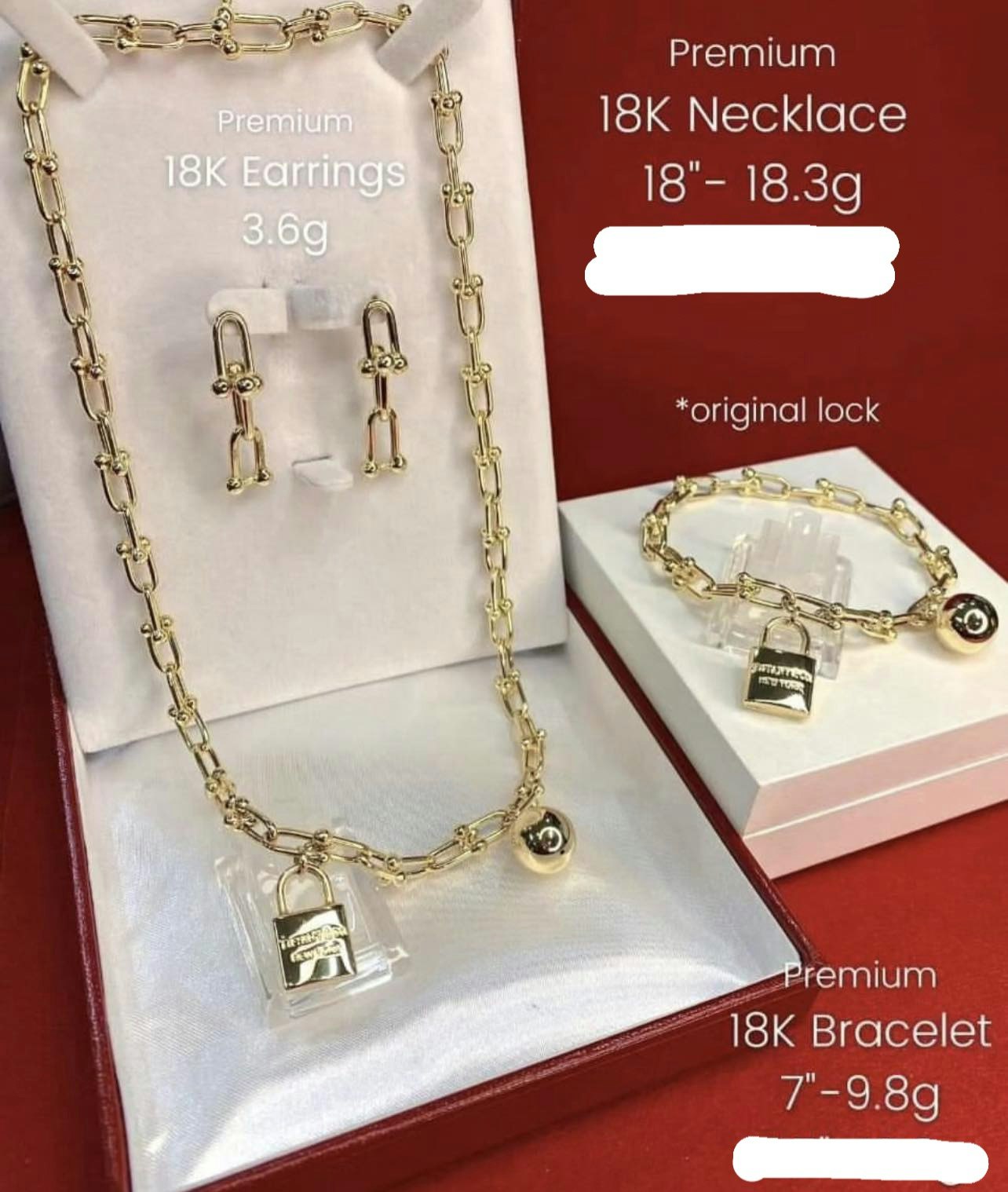 Hardware SET 18karat