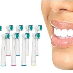 Tandborsthuvuden - Upp till 62 % rabatt - Välj mellan 8, 16 eller 24-pack till riktigt bra pris!