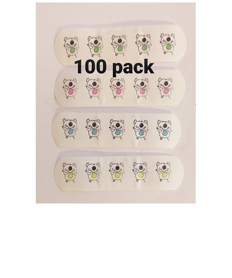 200-pack - Barnplåster med motiv - Mycket plåster för pengarna!