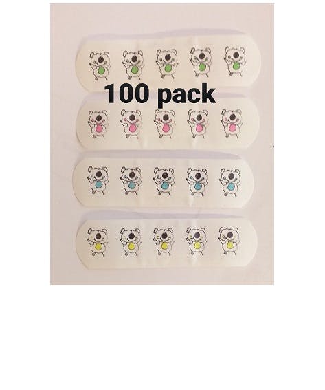 200-pack - Barnplåster med motiv - 65 % rabatt
