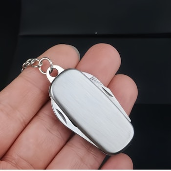Mini -multiverktyg fickkniv med nyckelring